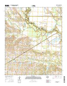 Rosser SW 2016 topographic map thumbnail
