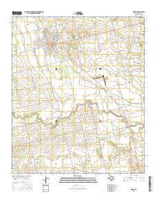 Rotan 2016 topographic map thumbnail