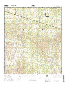 Round Mountain 2016 topographic map thumbnail