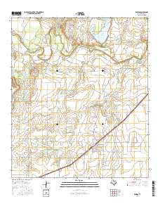 Rowena 2016 topographic map preview