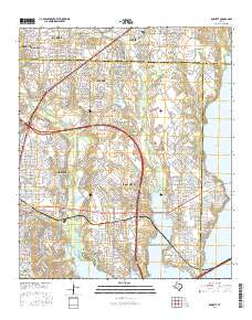 Rowlett 2016 topographic map thumbnail