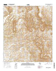 Ruidosa Hot Springs 2016 topographic map thumbnail