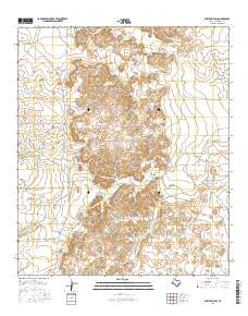 Rustler Hills 2016 topographic map thumbnail