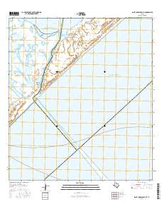 Saint Charles Bay SE 2016 topographic map thumbnail