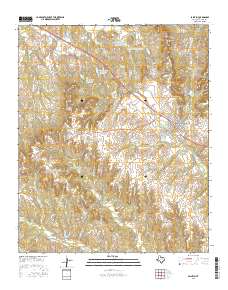 Saint Jo 2016 topographic map thumbnail