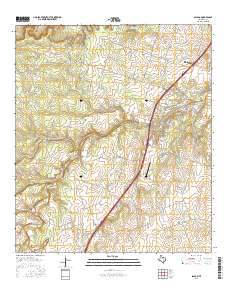 Salado 2016 topographic map thumbnail