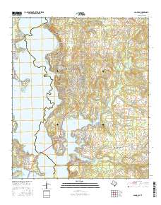 Saline Bay 2016 topographic map thumbnail