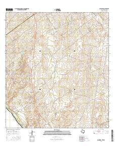 Salineno 2016 topographic map thumbnail