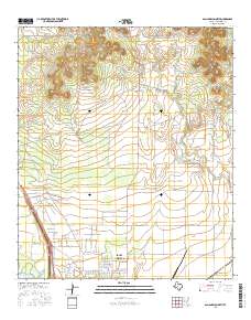 San Angelo North 2016 topographic map thumbnail