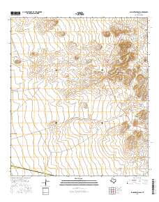 San Antonio Pass 2016 topographic map thumbnail