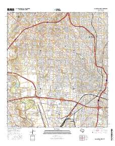 San Antonio West 2016 topographic map thumbnail