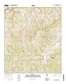San Augustine Draw 2016 topographic map thumbnail