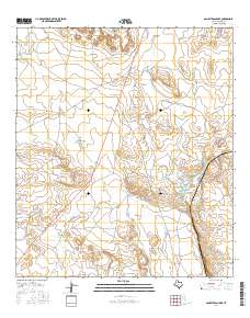 San Esteban Lake 2016 topographic map thumbnail