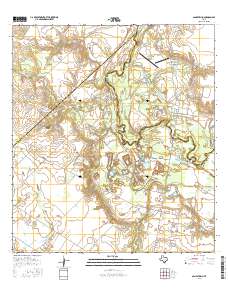 San Patricio 2016 topographic map thumbnail