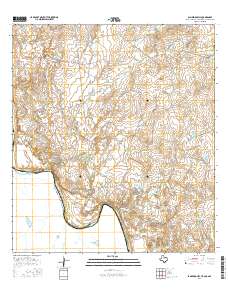 San Pedro Hill 2016 topographic map thumbnail