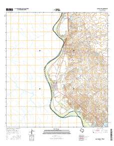San Ygnacio 2016 topographic map thumbnail