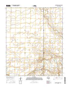 Sanchez Springs 2016 topographic map thumbnail