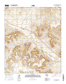 Sand Bluff Draw 2016 topographic map thumbnail