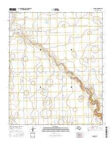 Sandhill 2016 topographic map thumbnail