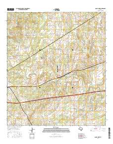Sandy Fork 2016 topographic map thumbnail