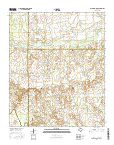 Santa Rosa Lake SW 2016 topographic map thumbnail