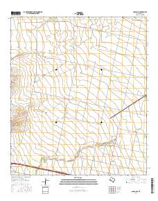 Saragosa 2016 topographic map thumbnail
