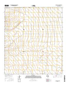 Saragosa NW 2016 topographic map thumbnail