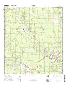 Saratoga 2016 topographic map thumbnail