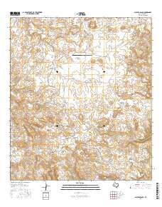 Sauceda Ranch 2016 topographic map thumbnail