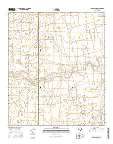 Scharbauer Ranch 2016 topographic map thumbnail