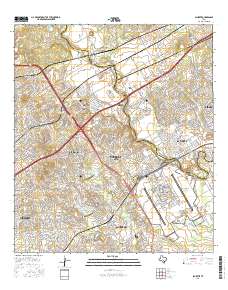 Schertz 2016 topographic map thumbnail