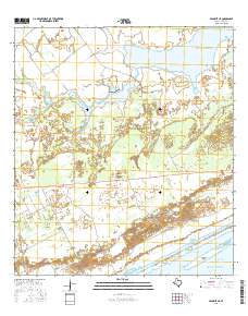 Seadrift NE 2016 topographic map thumbnail