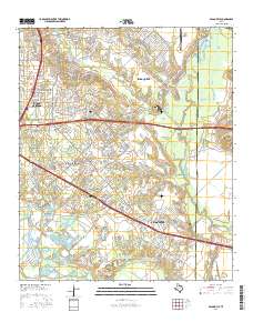 Seagoville 2016 topographic map thumbnail