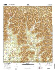 Seco Pass 2016 topographic map thumbnail