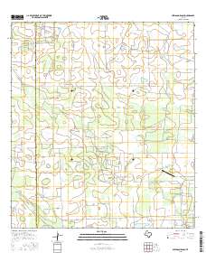 Seeligson Ranch 2016 topographic map thumbnail