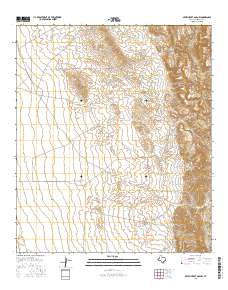 Seven Heart Gap NW 2016 topographic map thumbnail