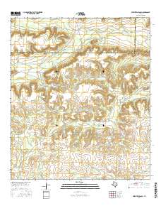 Seventeen Ranch 2016 topographic map thumbnail