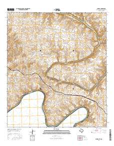 Shumla 2016 topographic map thumbnail