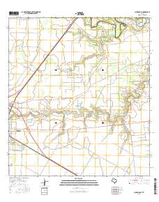 Sinton East 2016 topographic map thumbnail