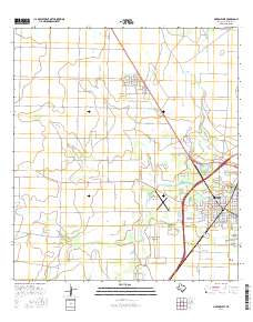 Sinton West 2016 topographic map thumbnail