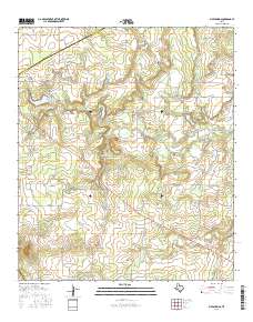 Sipe Springs 2016 topographic map thumbnail