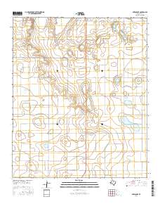 Skeen Lake 2016 topographic map thumbnail