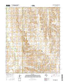 Skellytown NE 2016 topographic map thumbnail