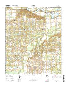 Slate Shoals 2016 topographic map thumbnail