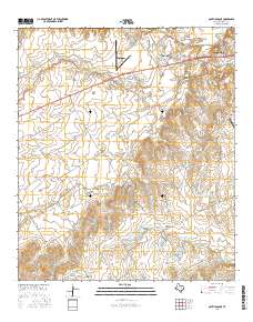 South Bosque 2016 topographic map thumbnail