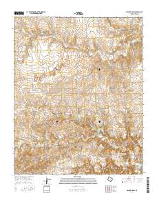 Spencer Draw 2016 topographic map thumbnail