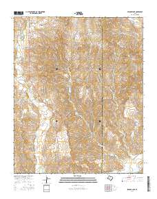 Spencer Lake 2016 topographic map thumbnail