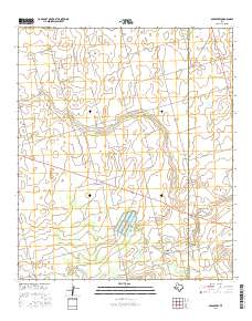 Spraberry 2016 topographic map thumbnail