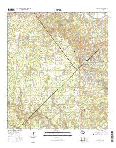 Spring Branch 2016 topographic map thumbnail