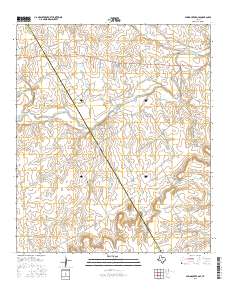 Spring Creek Gap 2016 topographic map thumbnail
